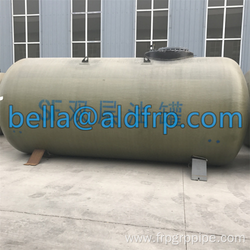 Storage fuel underground double wall oil storage tank